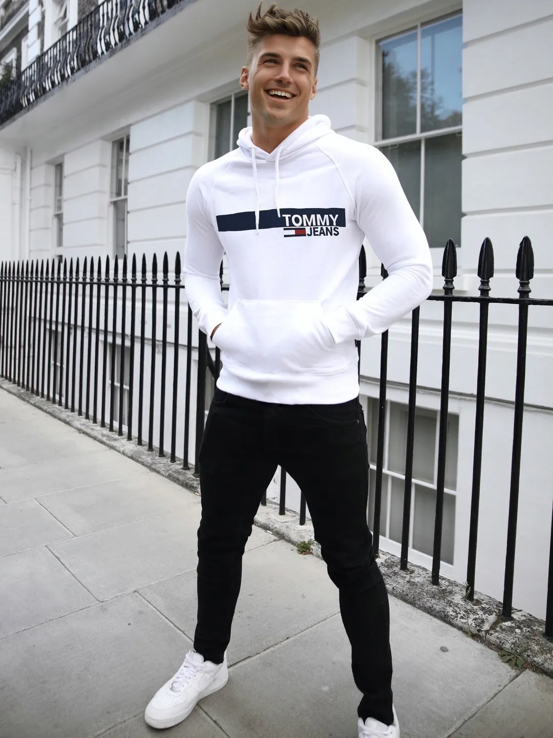 Bluza Męska Tommy Jeans Biała