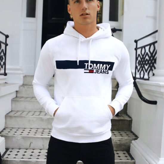 bluza tommy jeans męska,biała bluza tommy hilfiger,bluza tommy hilfiger męska z kapturem