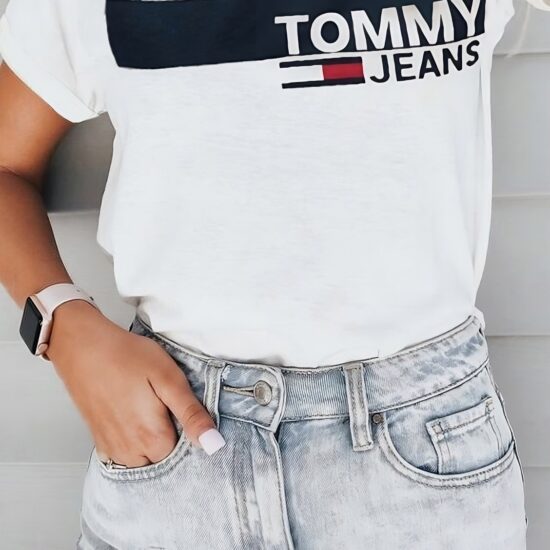 koszulka damska tommy jeans,tshirt damski tommy,t shirt tommy damski