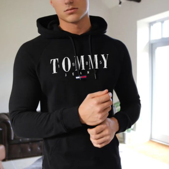 bluza meska tommy jeans czarna