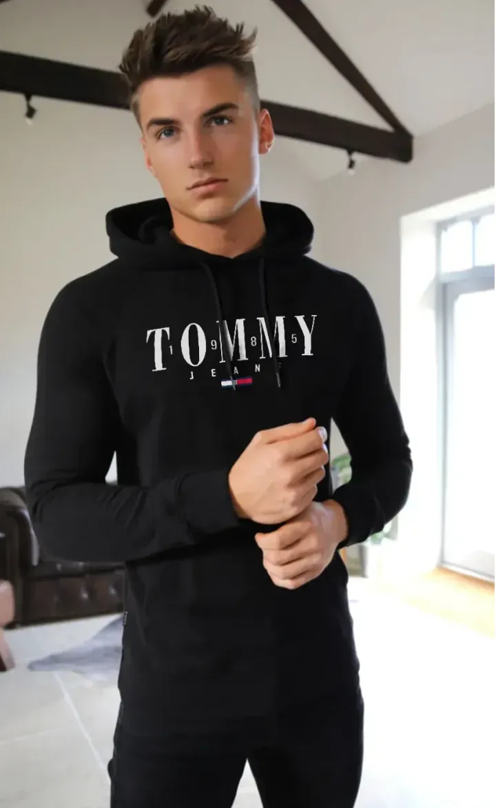 Bluza Męska Tommy Jeans Czarna