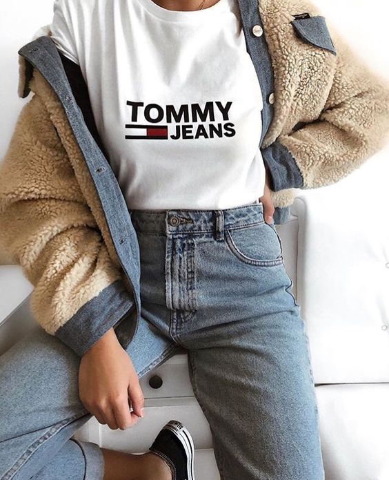 koszulka damska tommy hilfiger biala