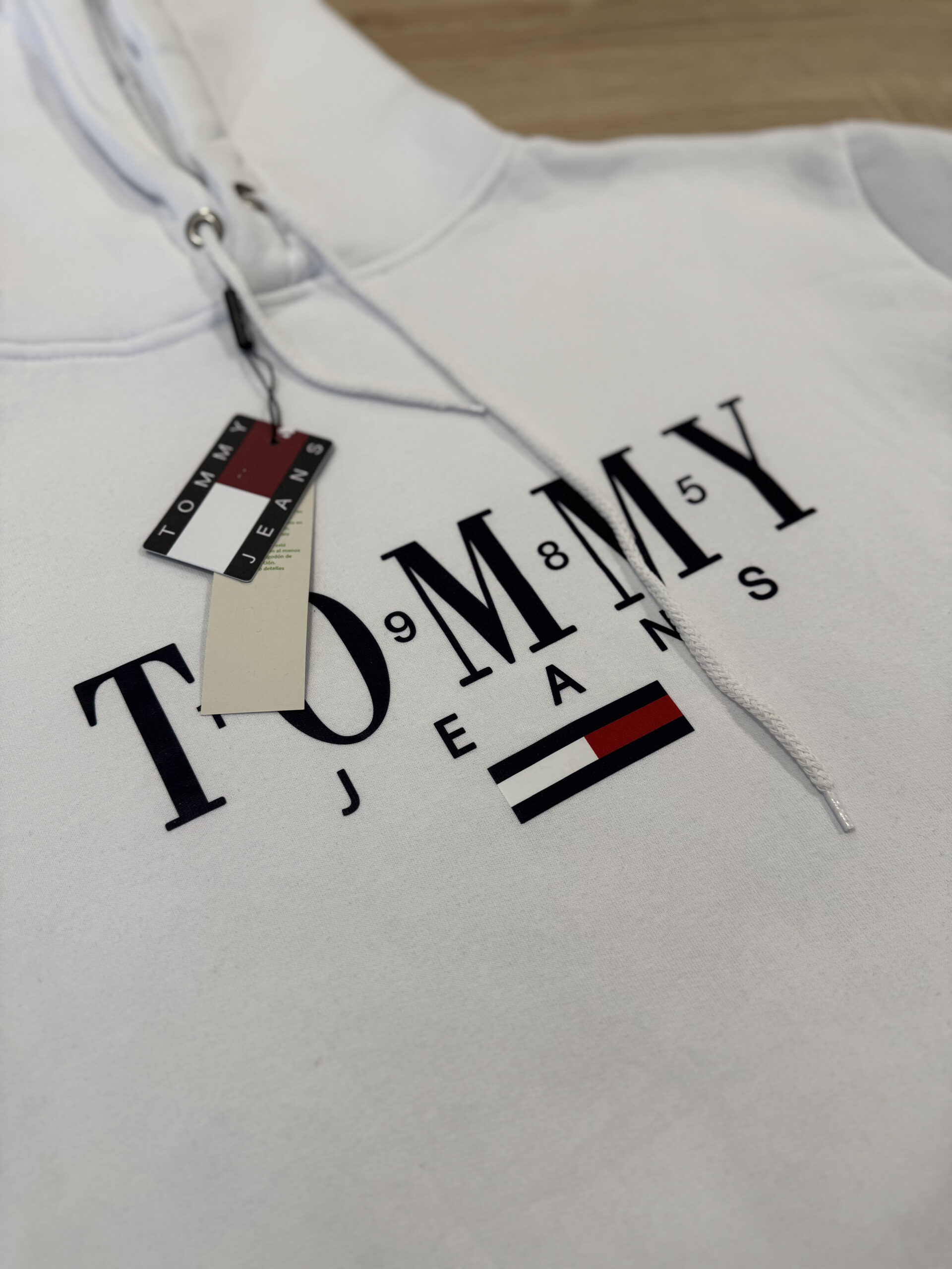 Bluza Damska Tommy Jeans Biała - obrazek 3
