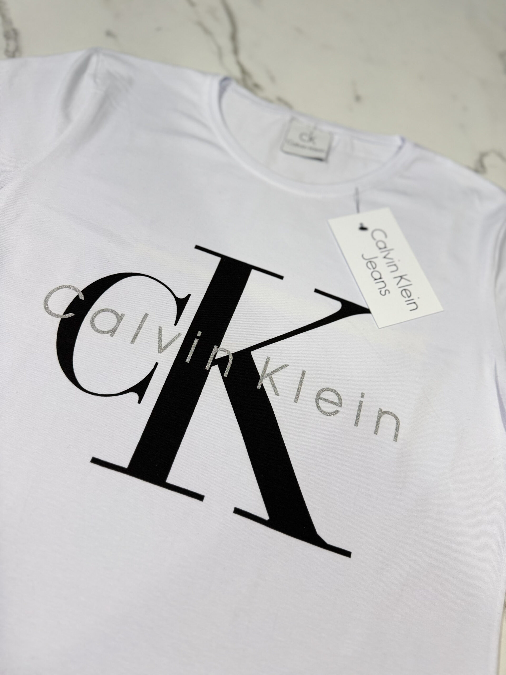 Sukienka Damska Calvin Klein Biała - obrazek 4