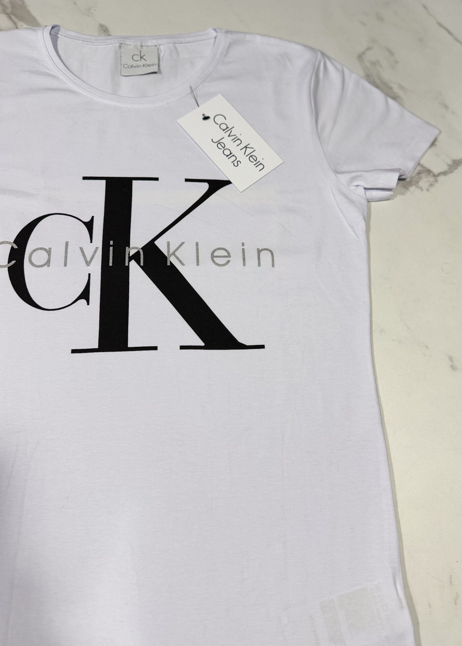 Sukienka Damska Calvin Klein Biała - obrazek 5