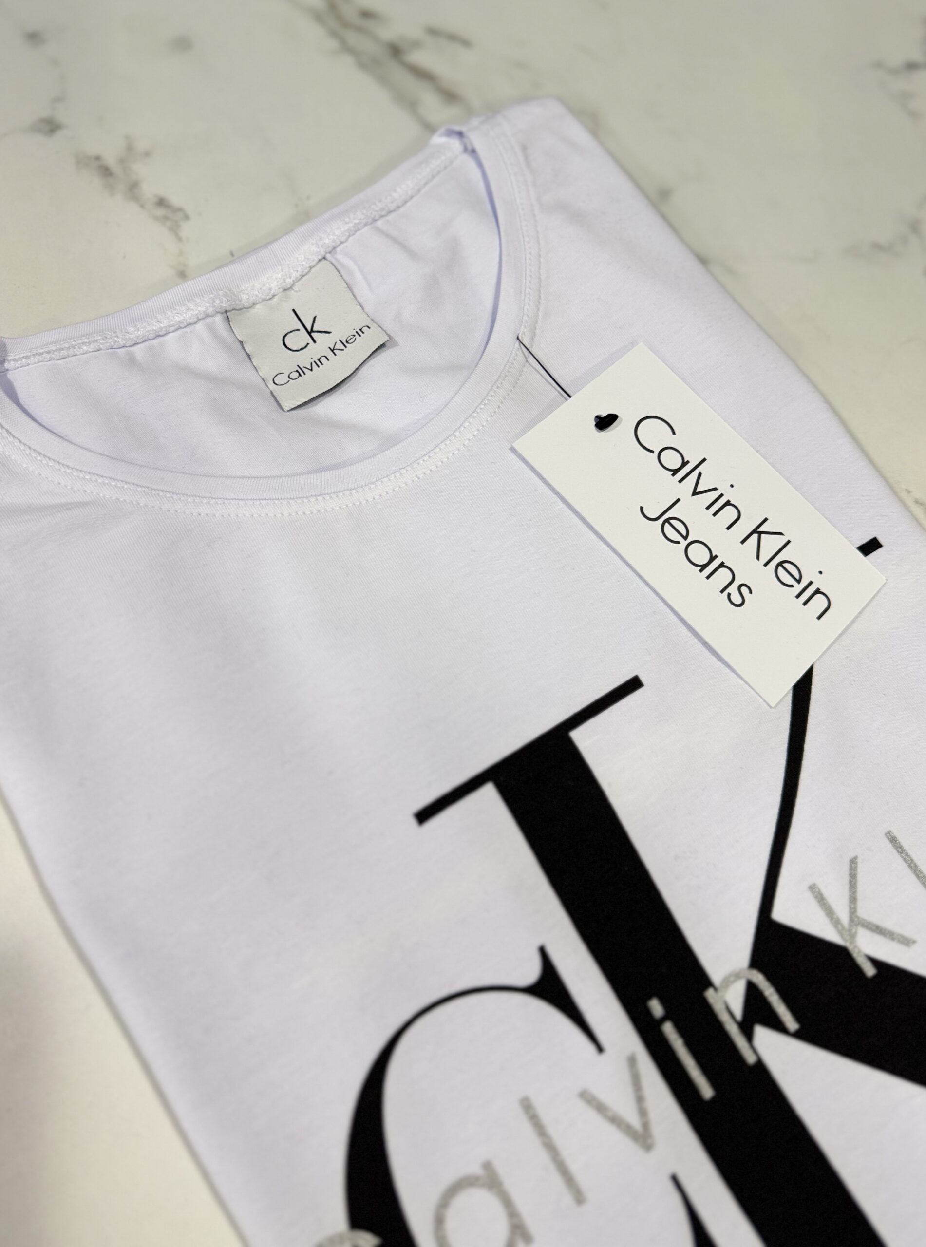 Sukienka Damska Calvin Klein Biała - obrazek 3