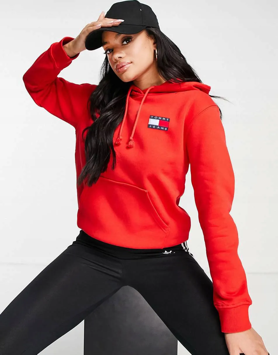 Bluza Damska Tommy Jeans czerwona