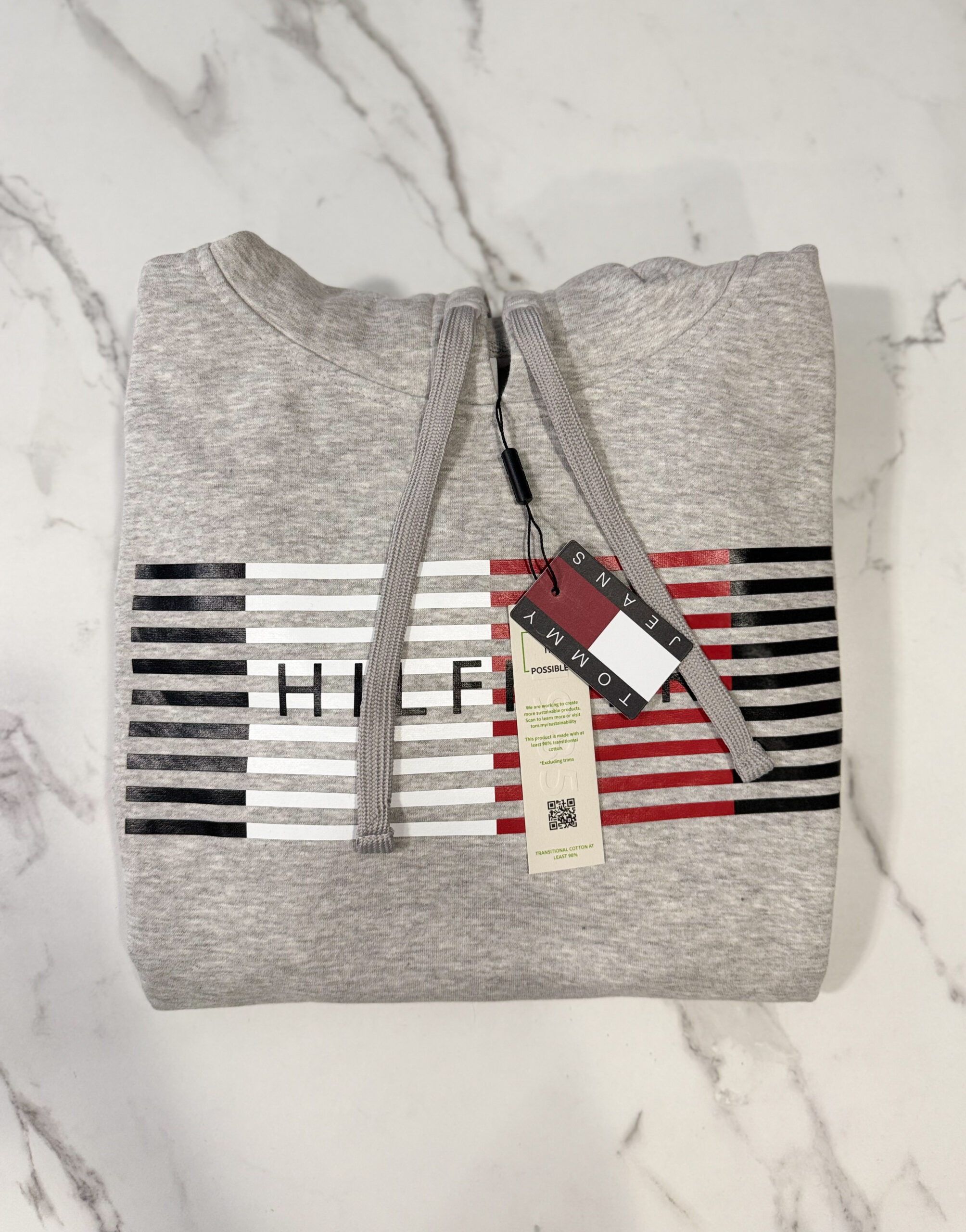 Bluza Męska Tommy Hilfiger Szara - obrazek 2