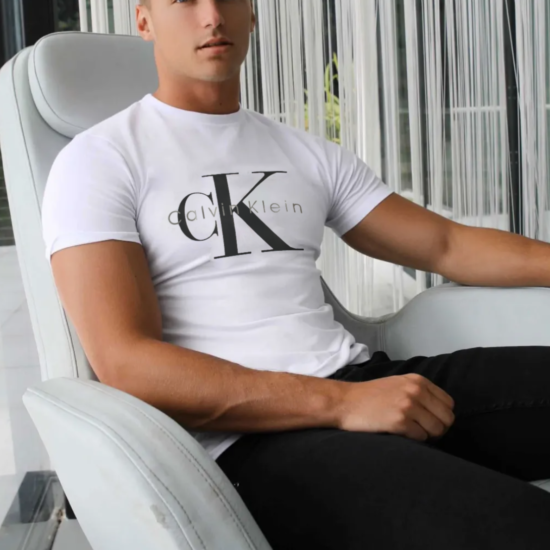 koszulka calvin klein biala