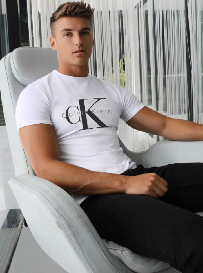 koszulka calvin klein biala