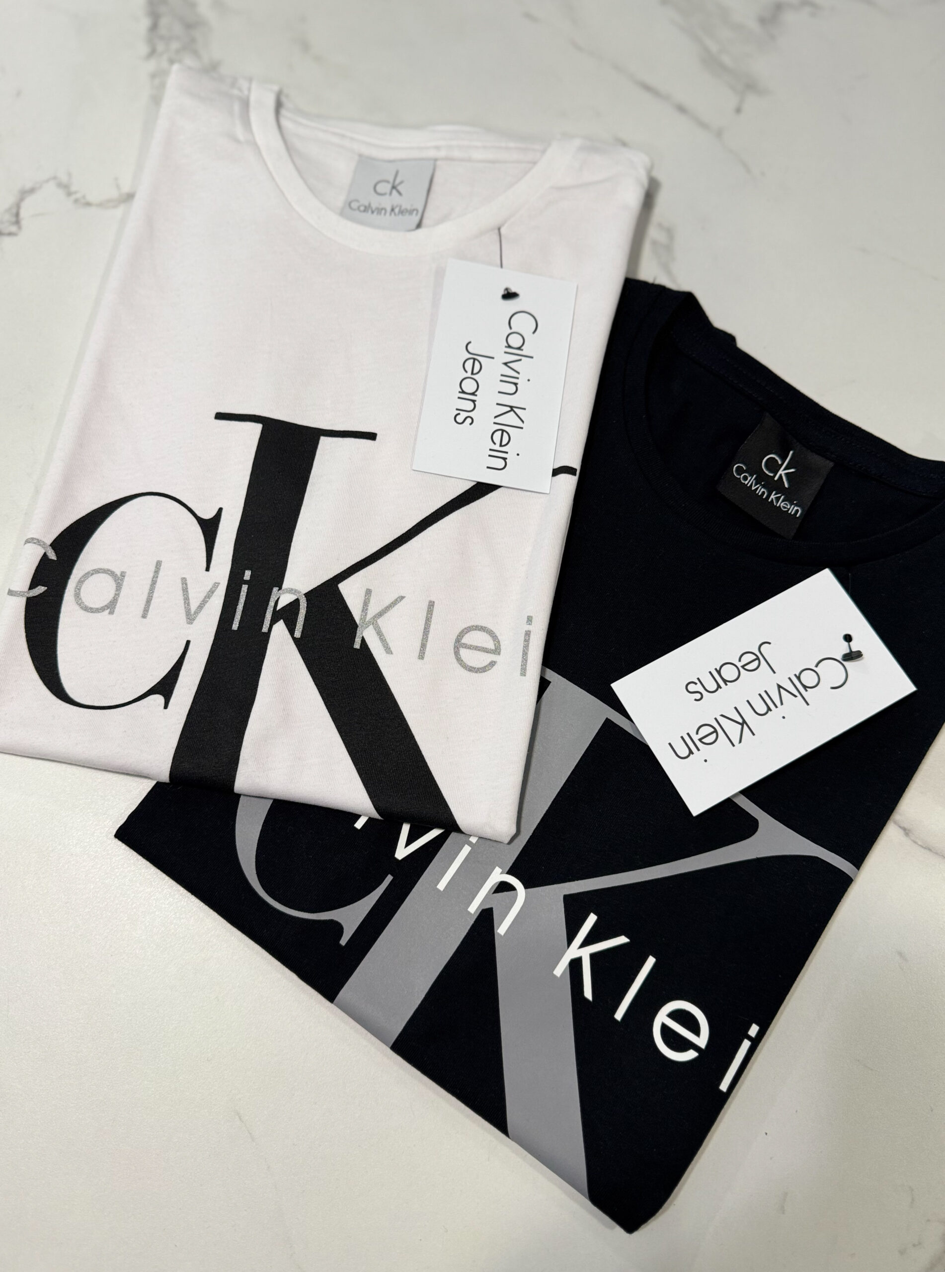 Koszulka Calvin Klein Damska Biała - obrazek 6