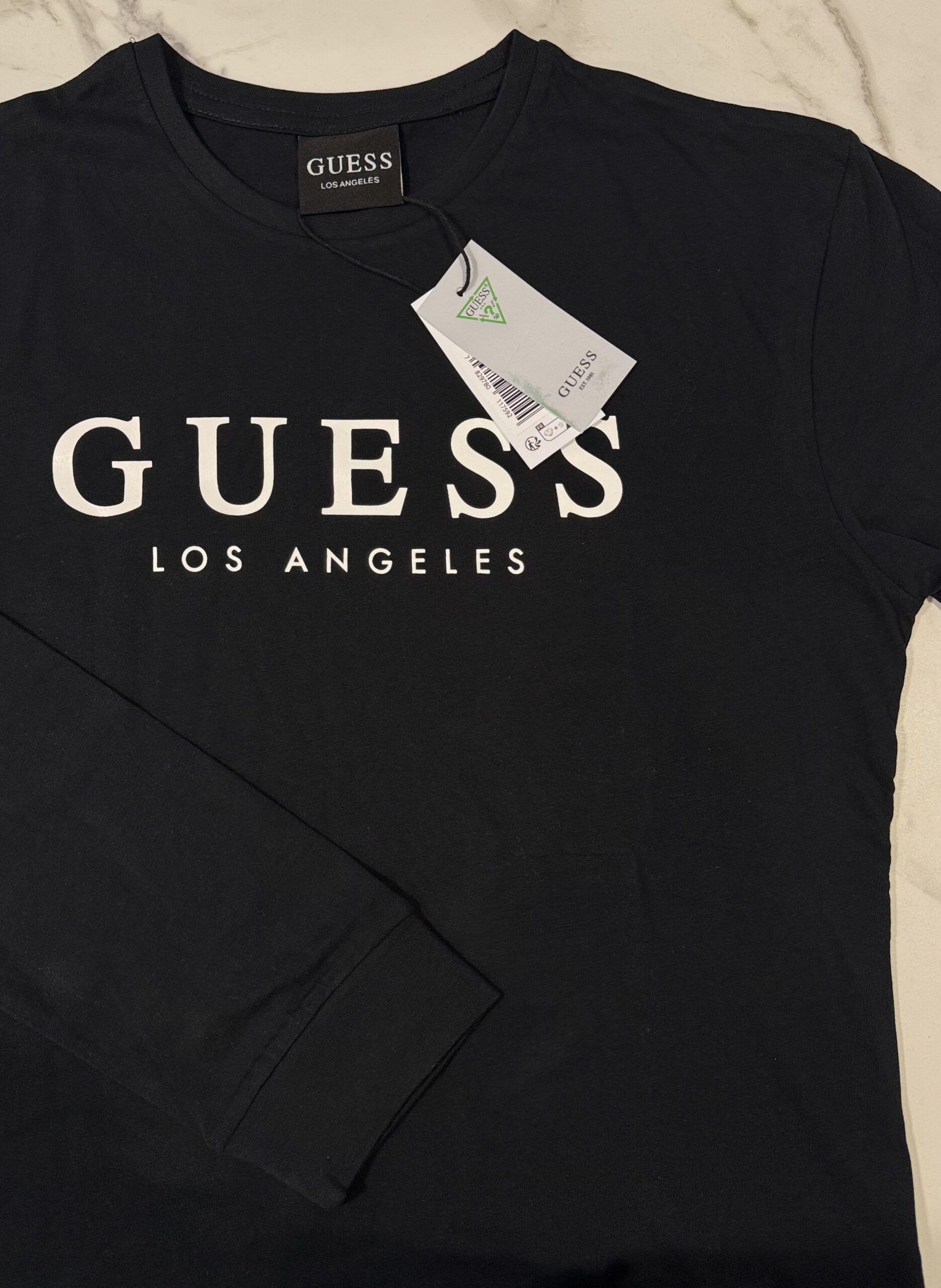 Koszulka Damska Guess Z Długim Rękawem Longsleeve - obrazek 4