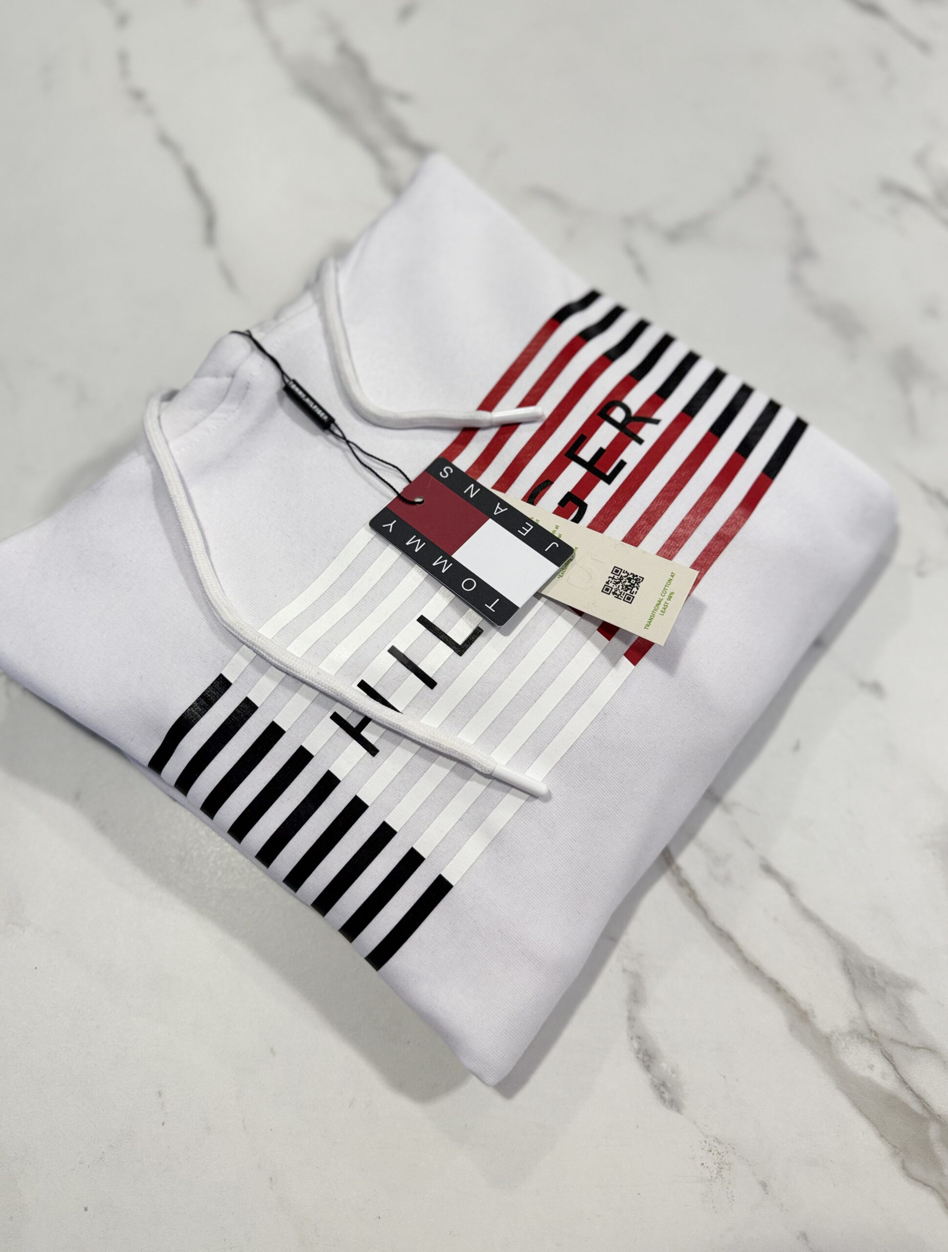 Bluza Damska Tommy Hilfiger Biała - obrazek 3