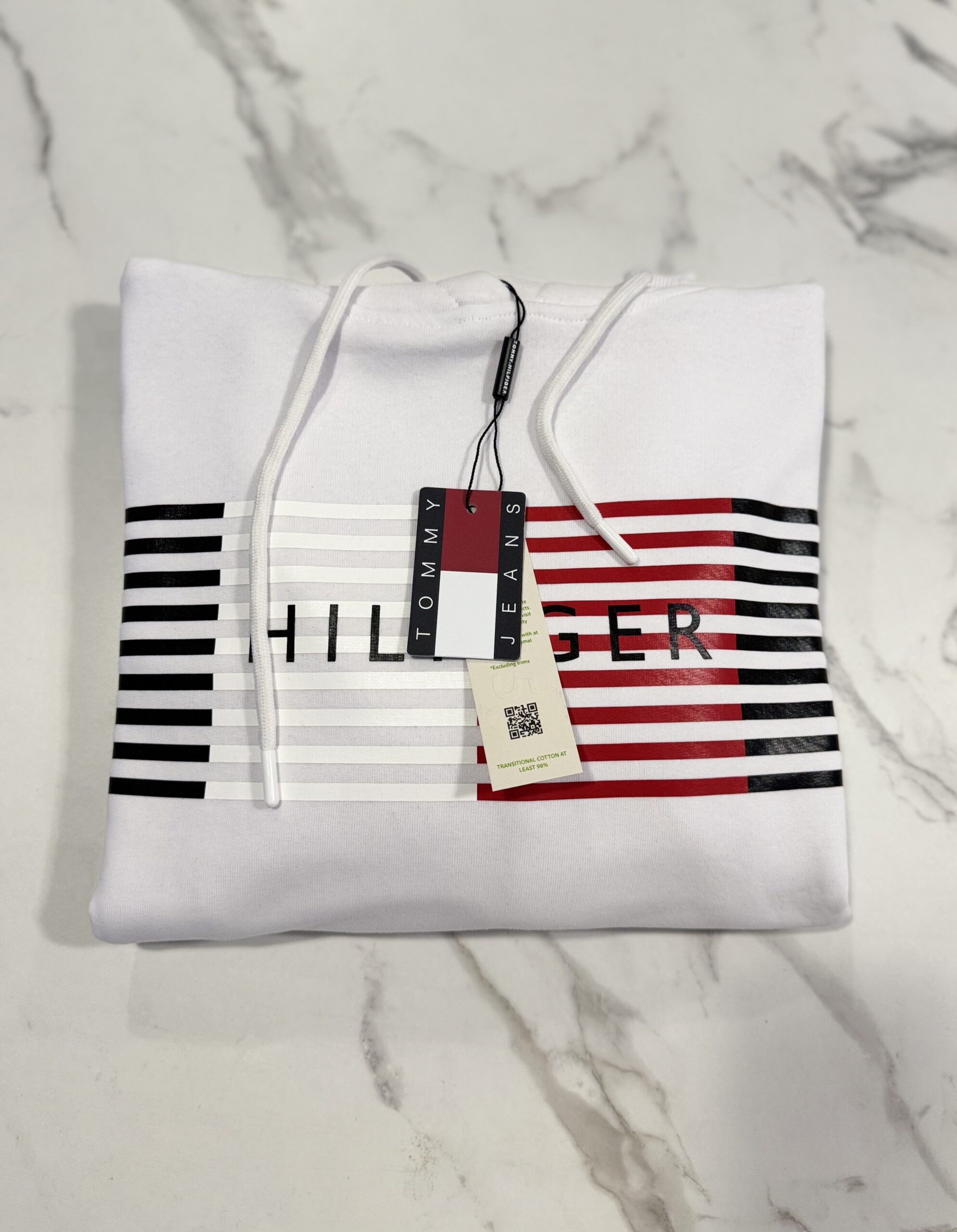 Bluza Damska Tommy Hilfiger Biała - obrazek 2