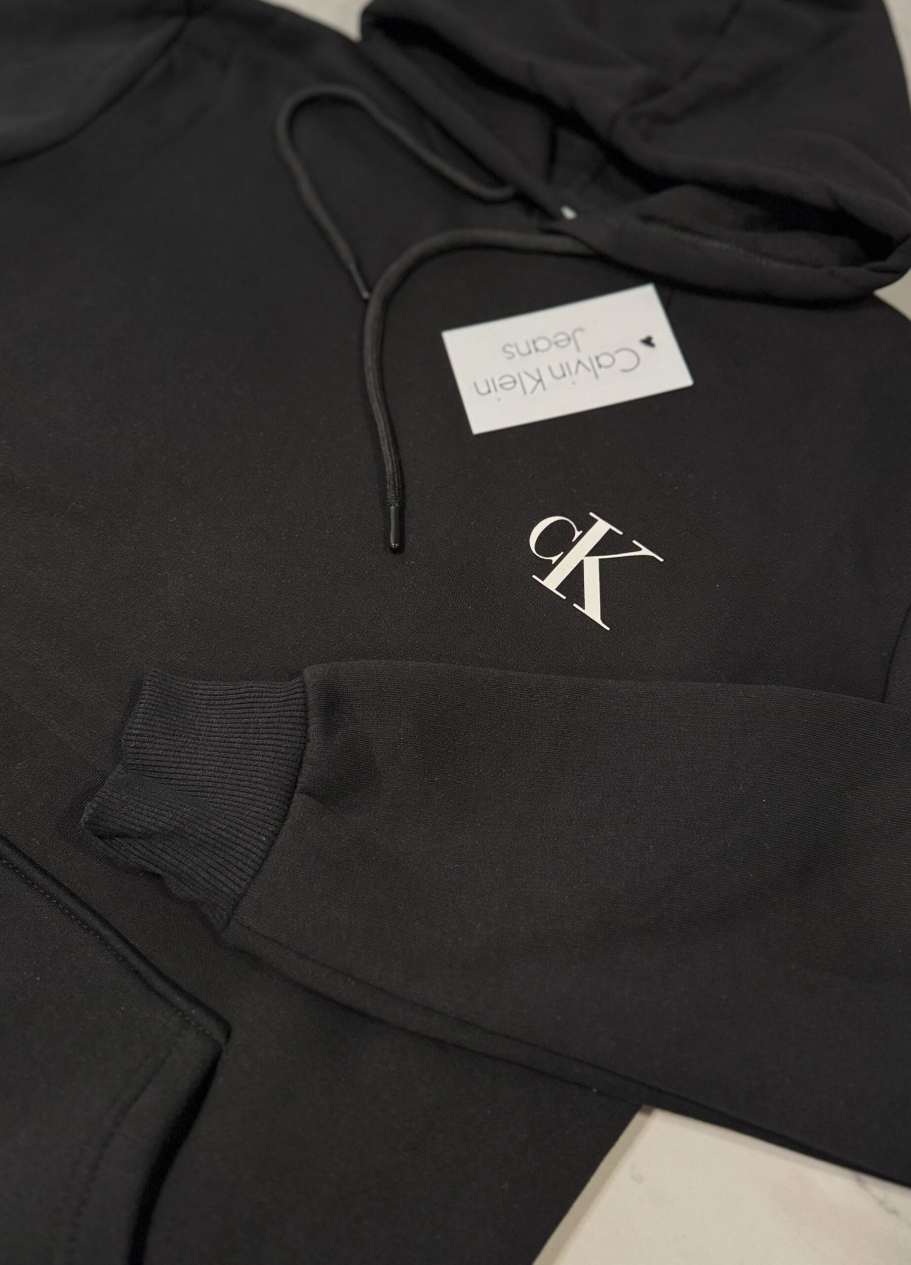 Bluza Męska Calvin Klein Czarna - obrazek 5