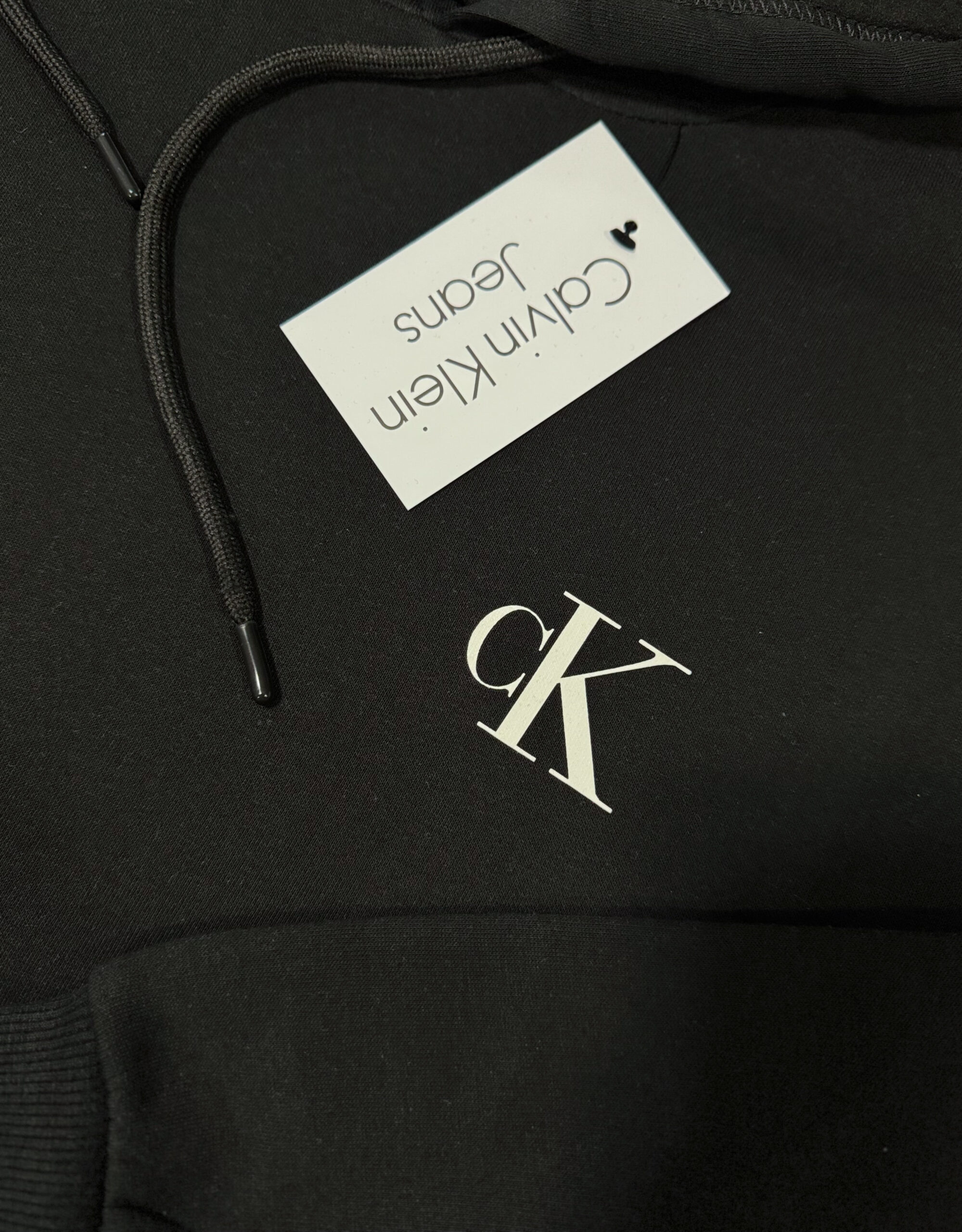 Bluza Męska Calvin Klein Czarna - obrazek 4