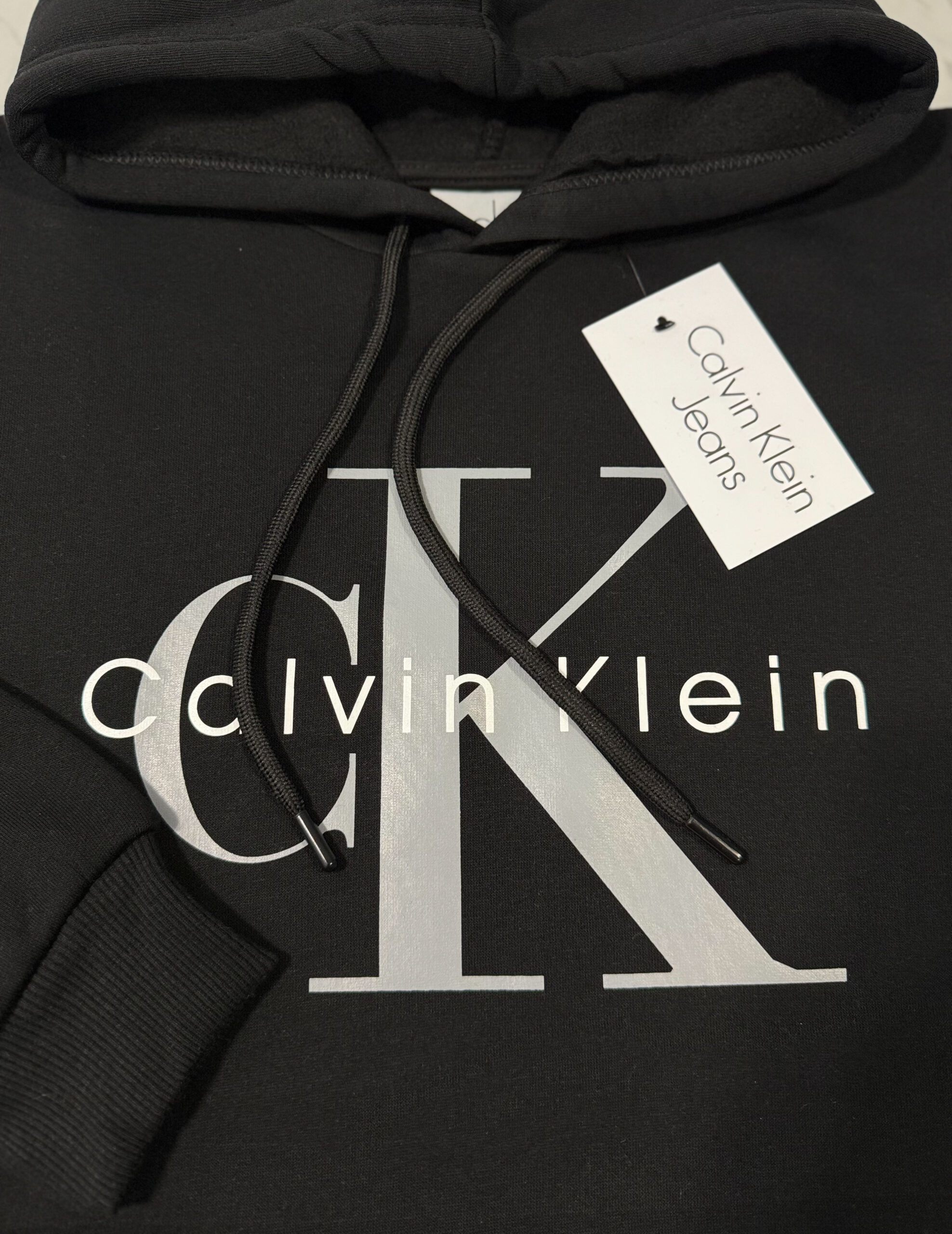 Bluza Calvin Klein Męska Czarna - obrazek 4