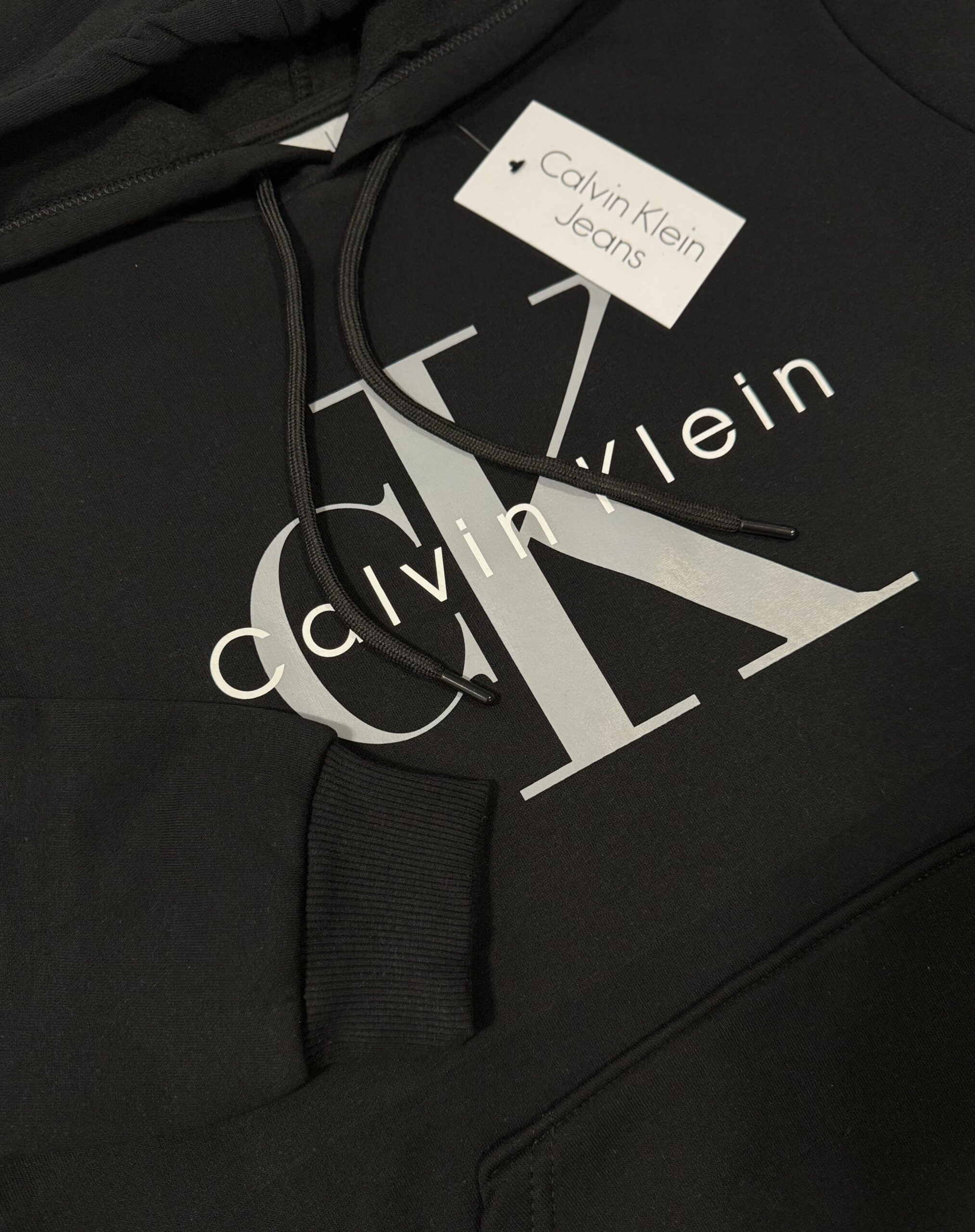 Bluza Calvin Klein Męska Czarna - obrazek 5