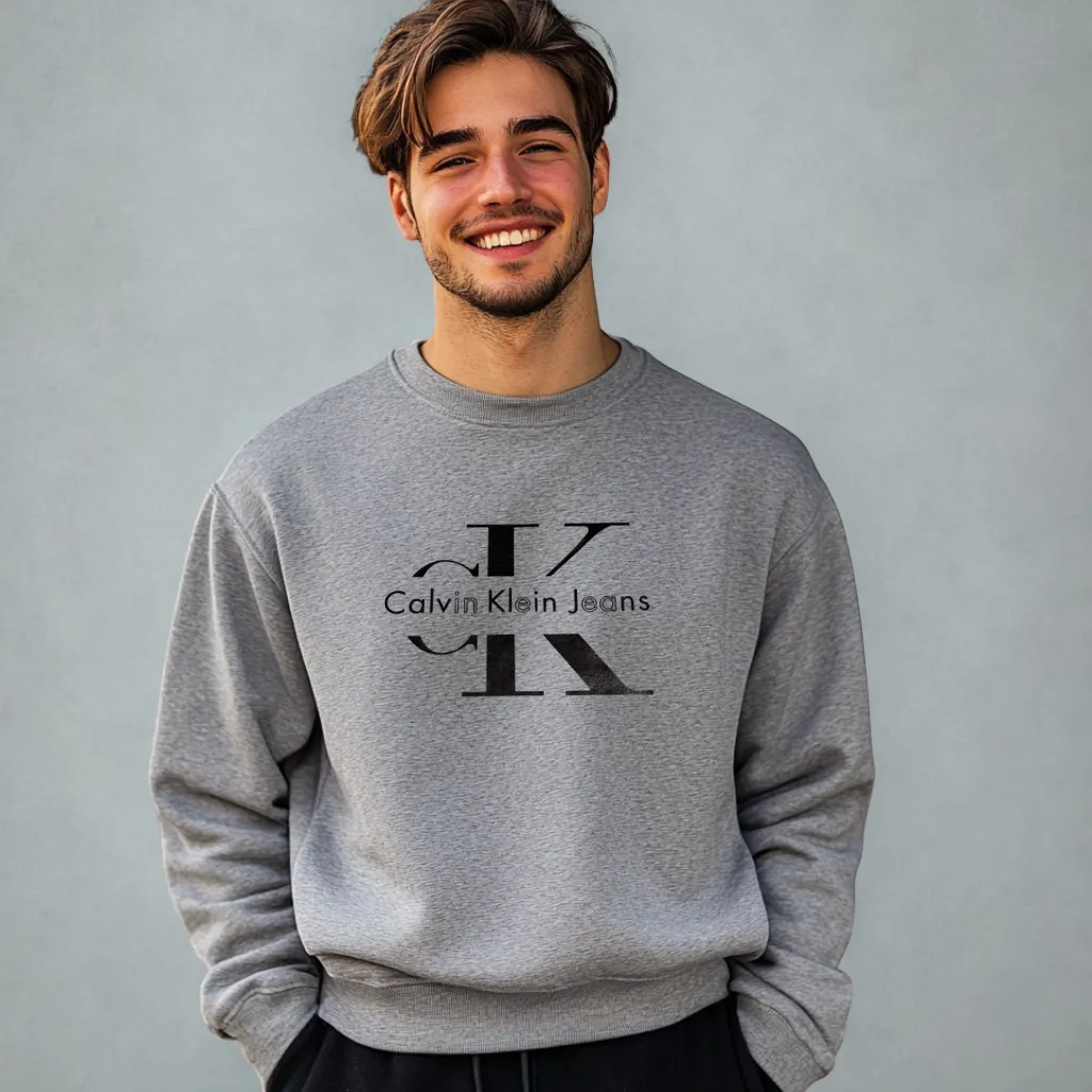 Bluza Męska Calvin Klein Szara