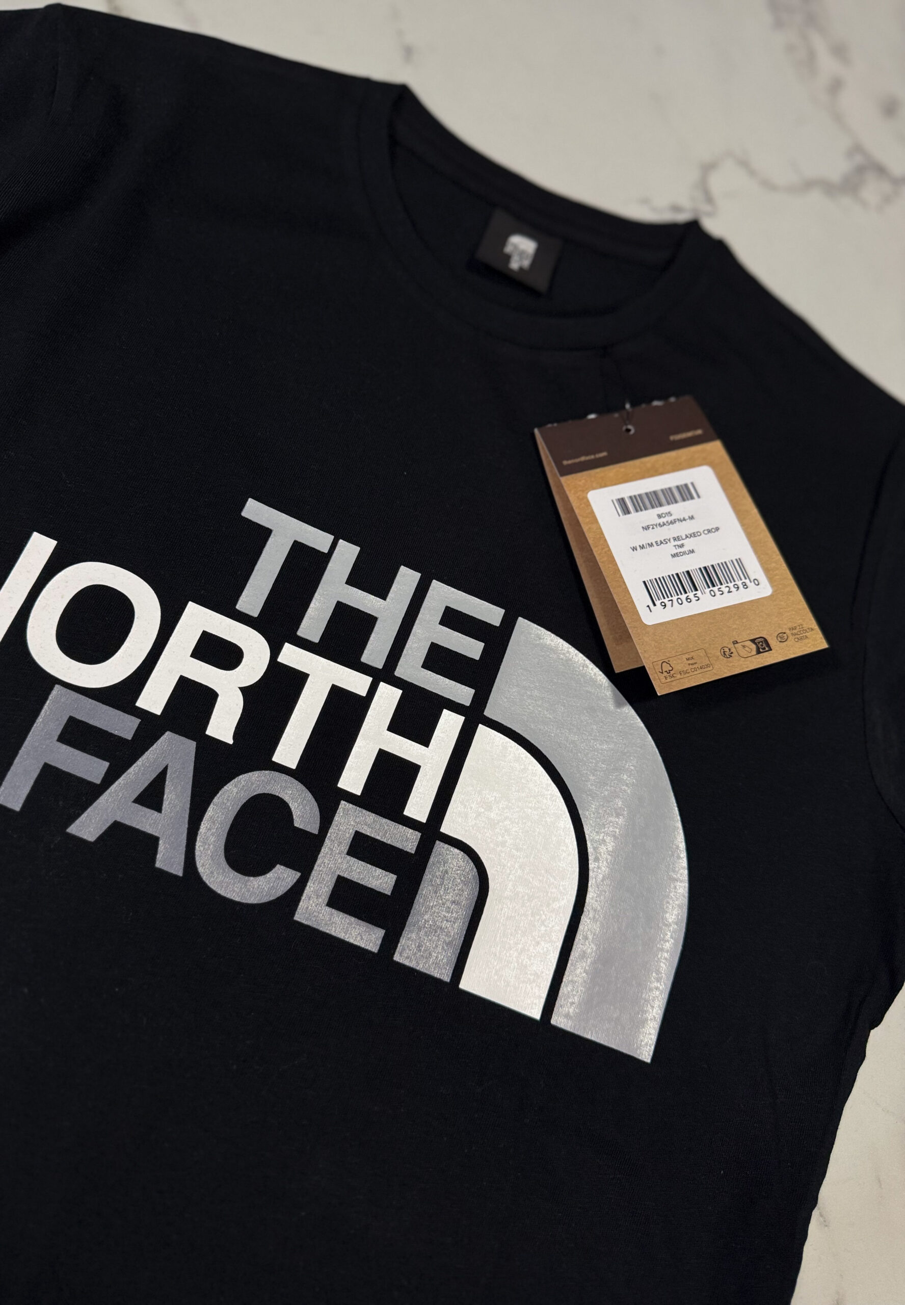 Koszulka Damska The North Face Czarna - obrazek 5