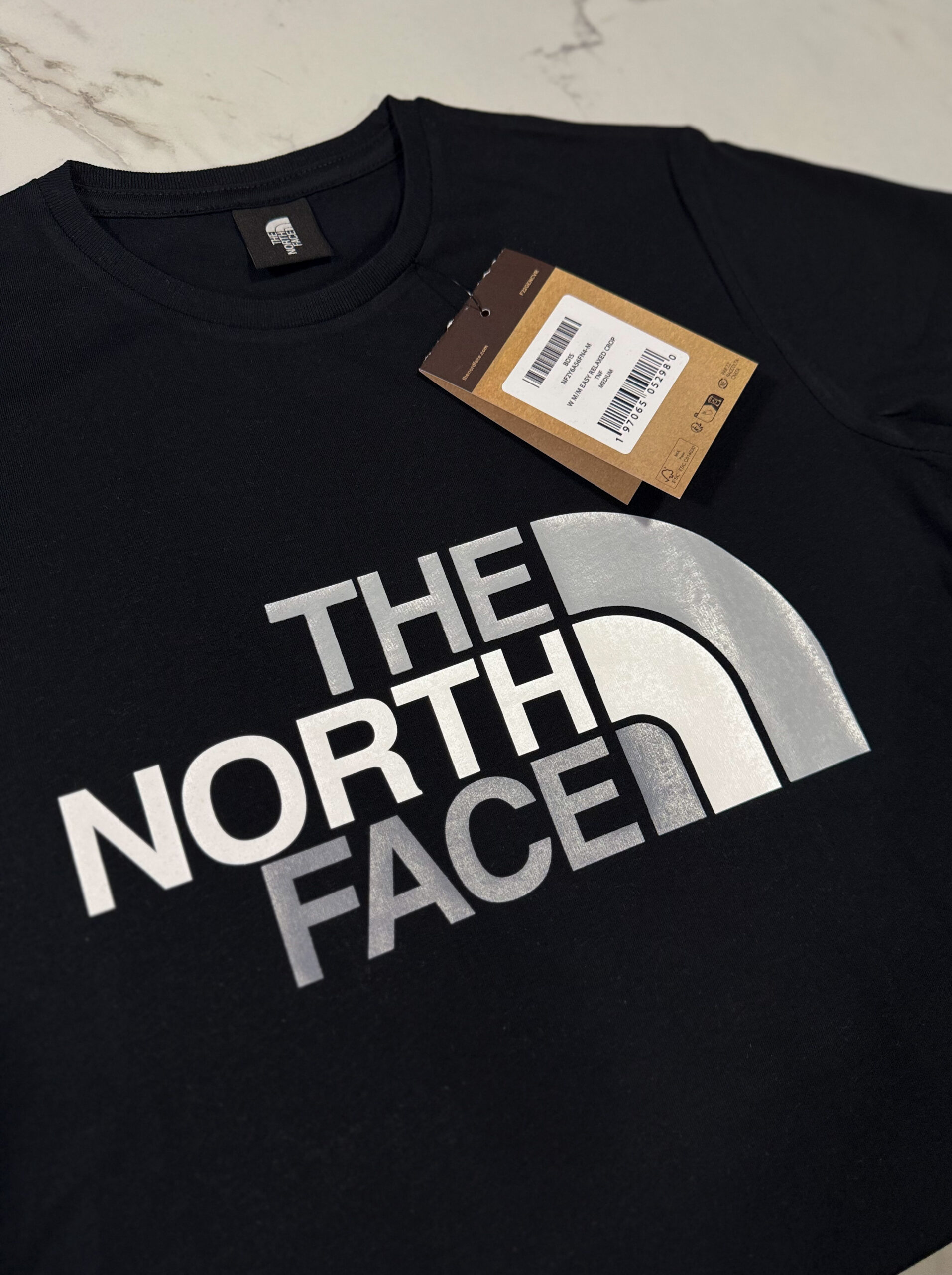 Koszulka Damska The North Face Czarna - obrazek 4