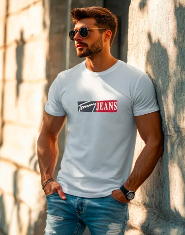 Koszulka Męska Tommy Jeans Biała