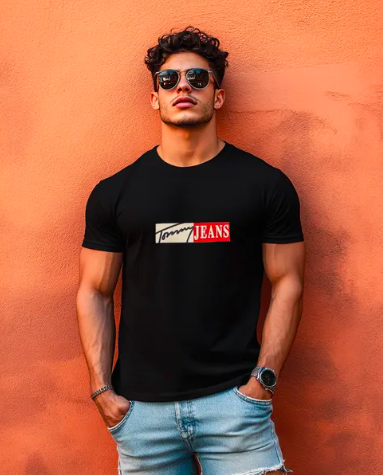 Koszulka Męska Tommy Jeans Czarna