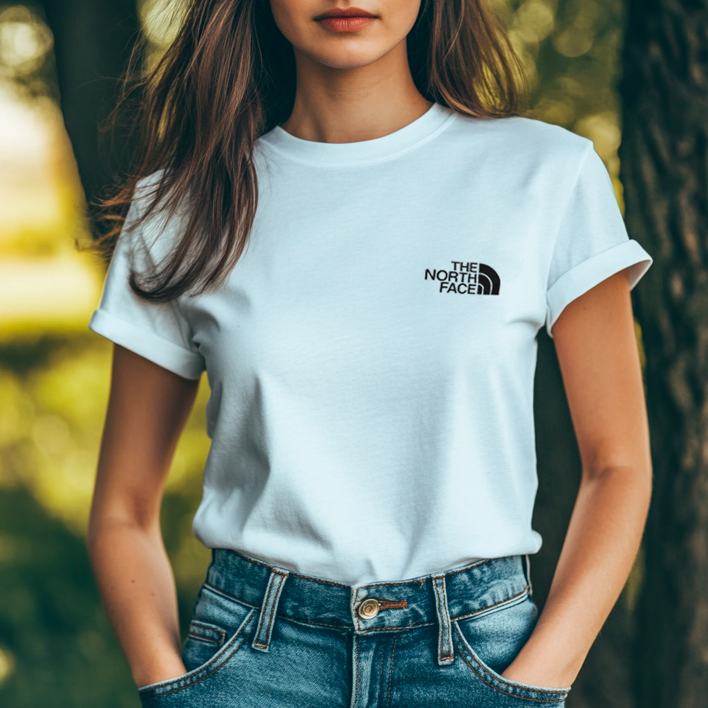 Koszulka Damska The North Face Biała - obrazek 3