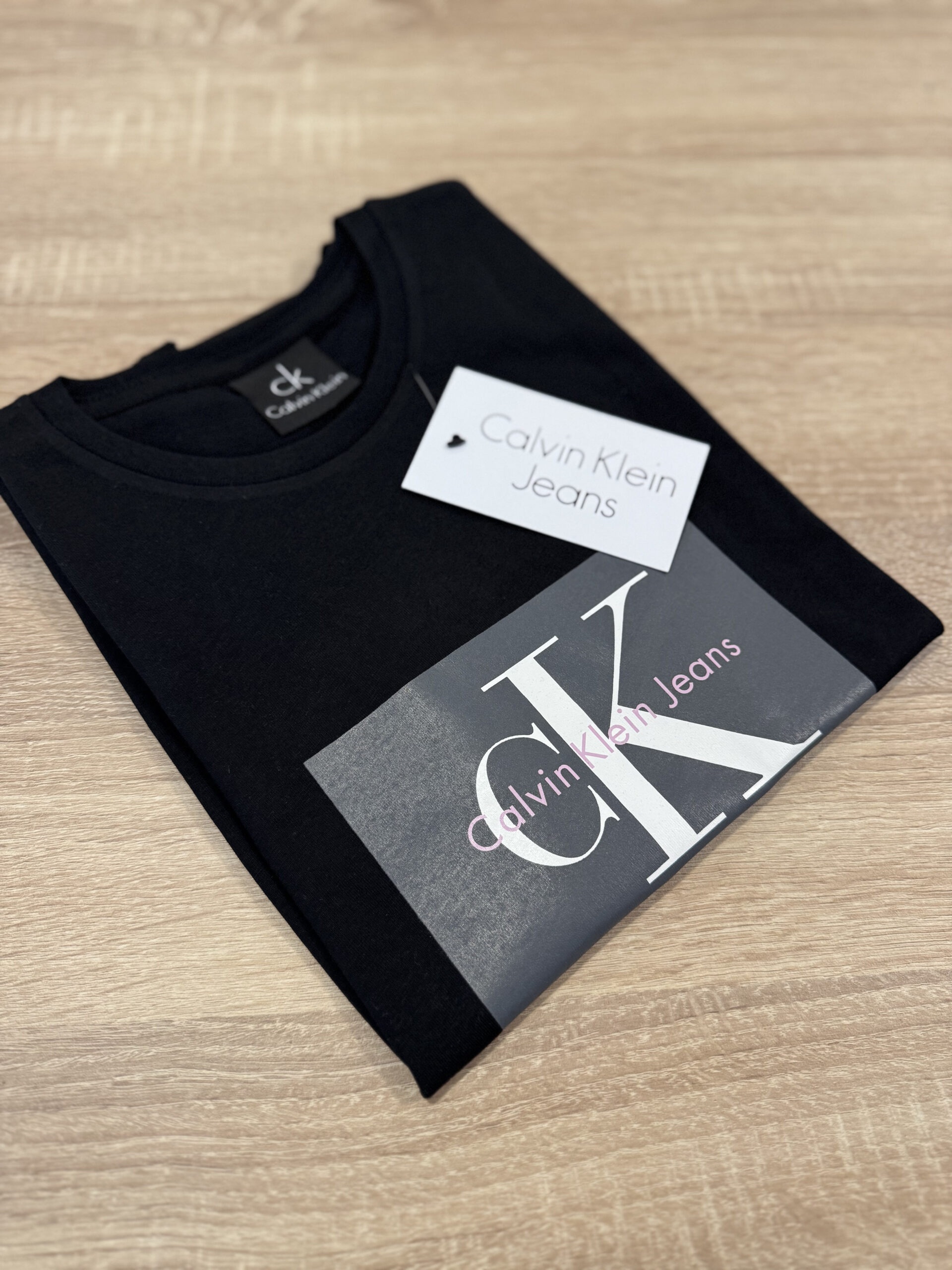 Koszulka Damska Calvin Klein Czarna - obrazek 2