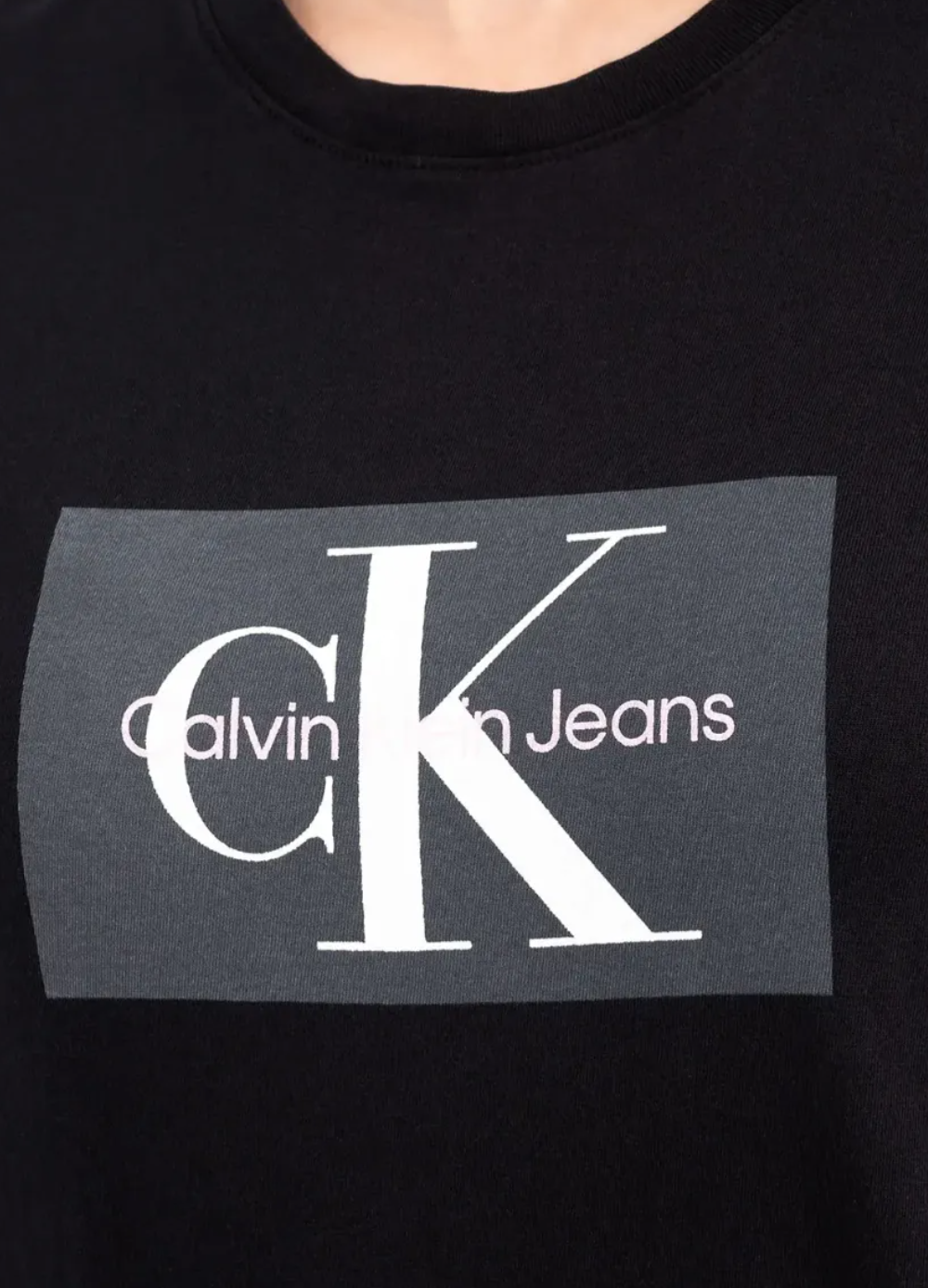 Koszulka Damska Calvin Klein Czarna - obrazek 3