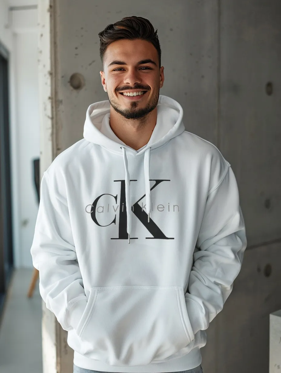 Bluza Calvin Klein Męska Biała