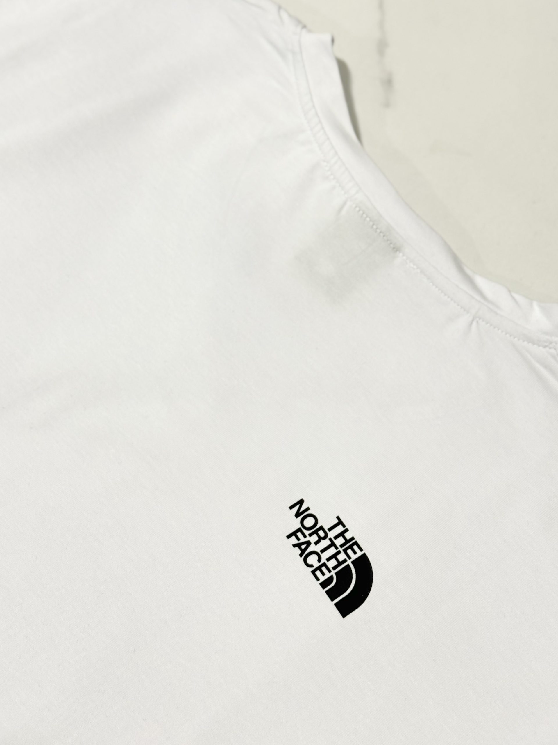 Koszulka Męska The North Face Biała Dekolt V - obrazek 6